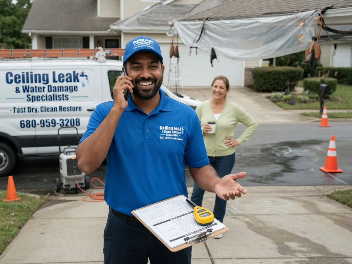 Ceiling Leak Cleanup Loveland, OH FAQs
